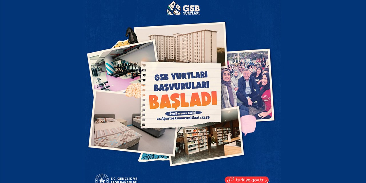 Bakan Bak duyurdu! GSB Yurt başvurularının başladı