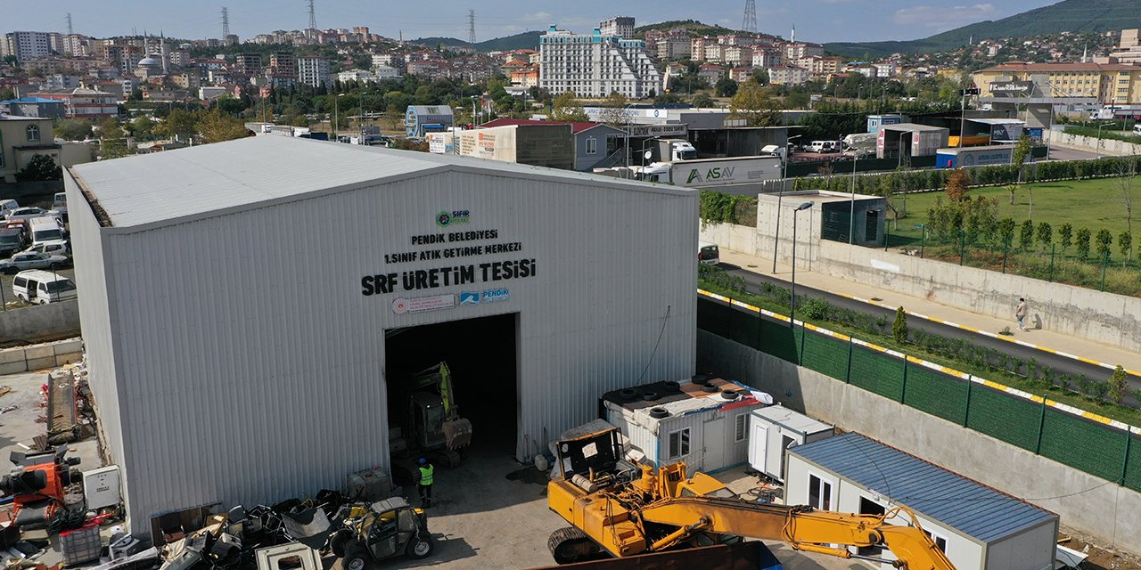 Atıklar SRF Tesisi’nde ekonomiye kazandırılıyor