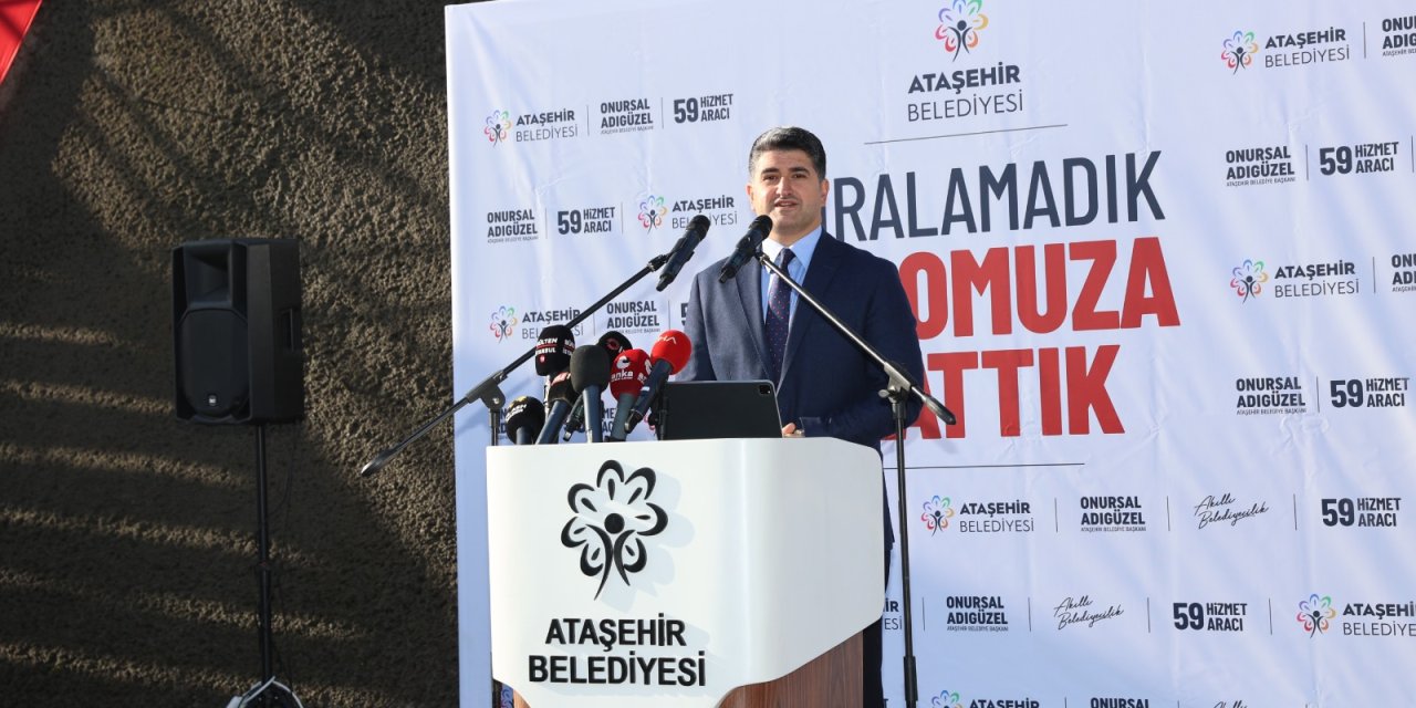 Ataşehir Belediyesi bünyesine 59 yeni araç filosu kattı